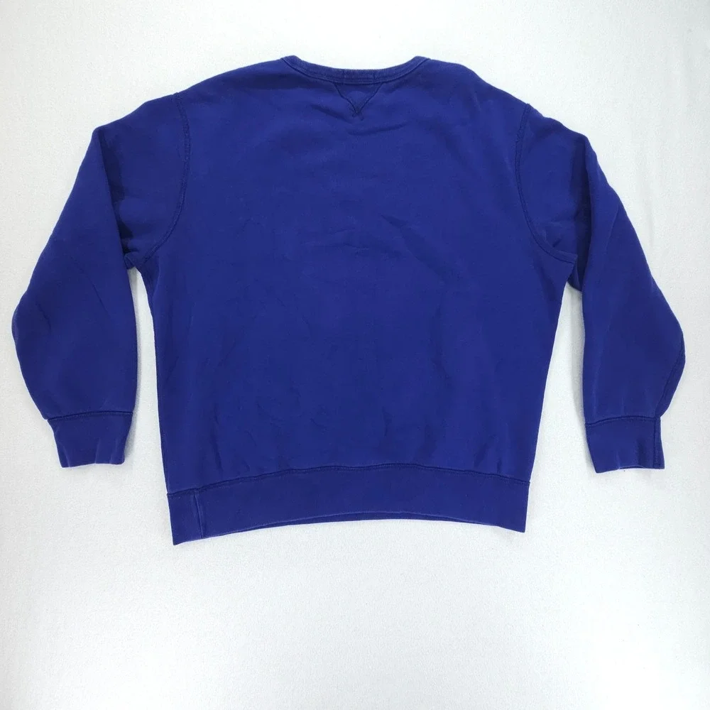 Polo Ralph Lauren Sweatshirt Mens XL Blue Polo RL Academy Crest Graphic Fleece